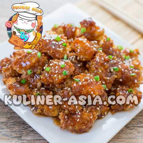 Mongolian Chicken Carage with Soy Sauce