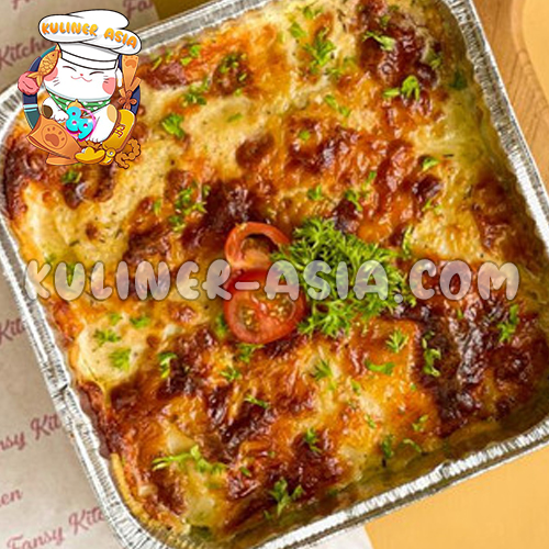 Potato Gratin dengan Keju Leleh dan Krim yang Menggoda: Hidangan Mewah ala Prancis