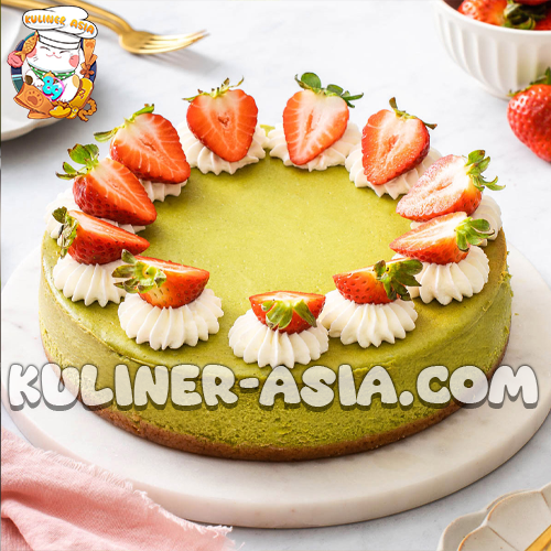 Cheesecake Matcha Lembut Resep Terbaik untuk Pencuci Mulut