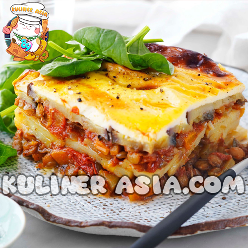 Moussaka Lentil Resep Simple tapi Mewah