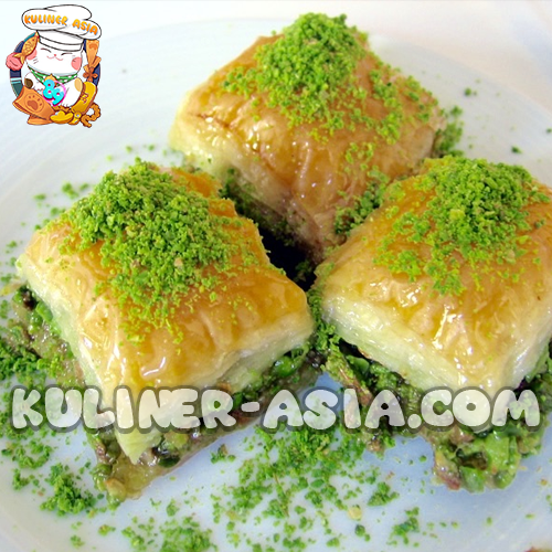 Baklava Pistachio Resep Asli Khas Timur Tengah