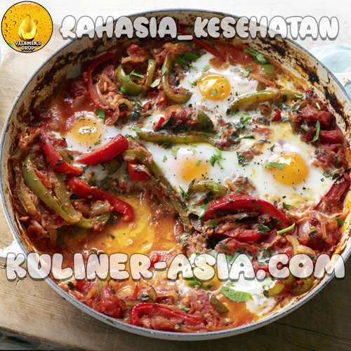 Shakshouka Resep Khas Jepang