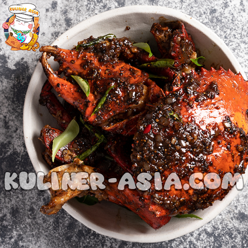 Singapore Black Pepper Crab Resep Lezat Bintang 5