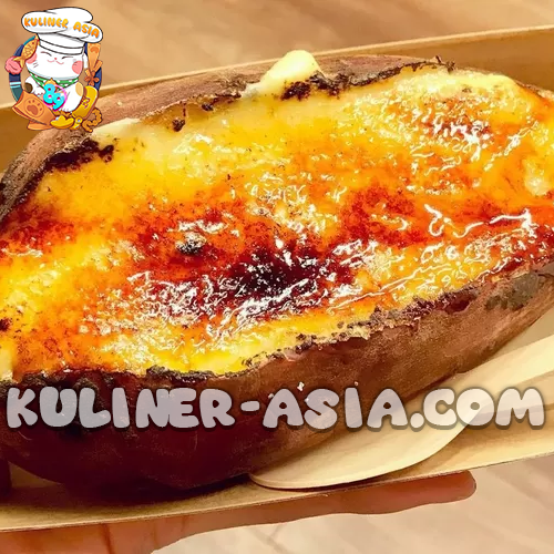 Ubi Creme Brulee Resep Dessert Viral Jepang