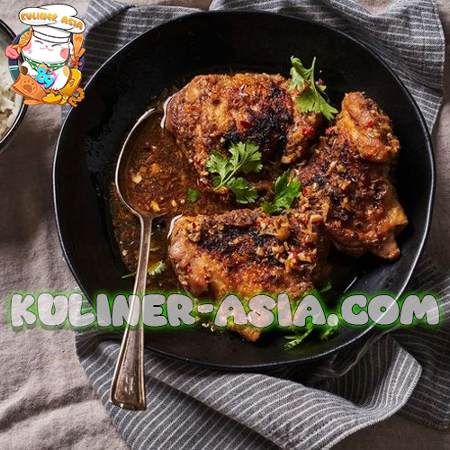 Braised Lemongrass-Chili Chicken: Resep Juicy Ala Vietnam