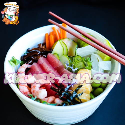 Chirashi Bowls: Resep Jepang Estetik