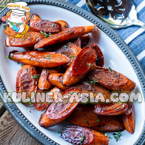 Balsamic Glazed Carrots: Resep Jajanan Unik