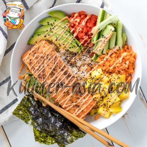 Spicy Salmon Sushi Bowl